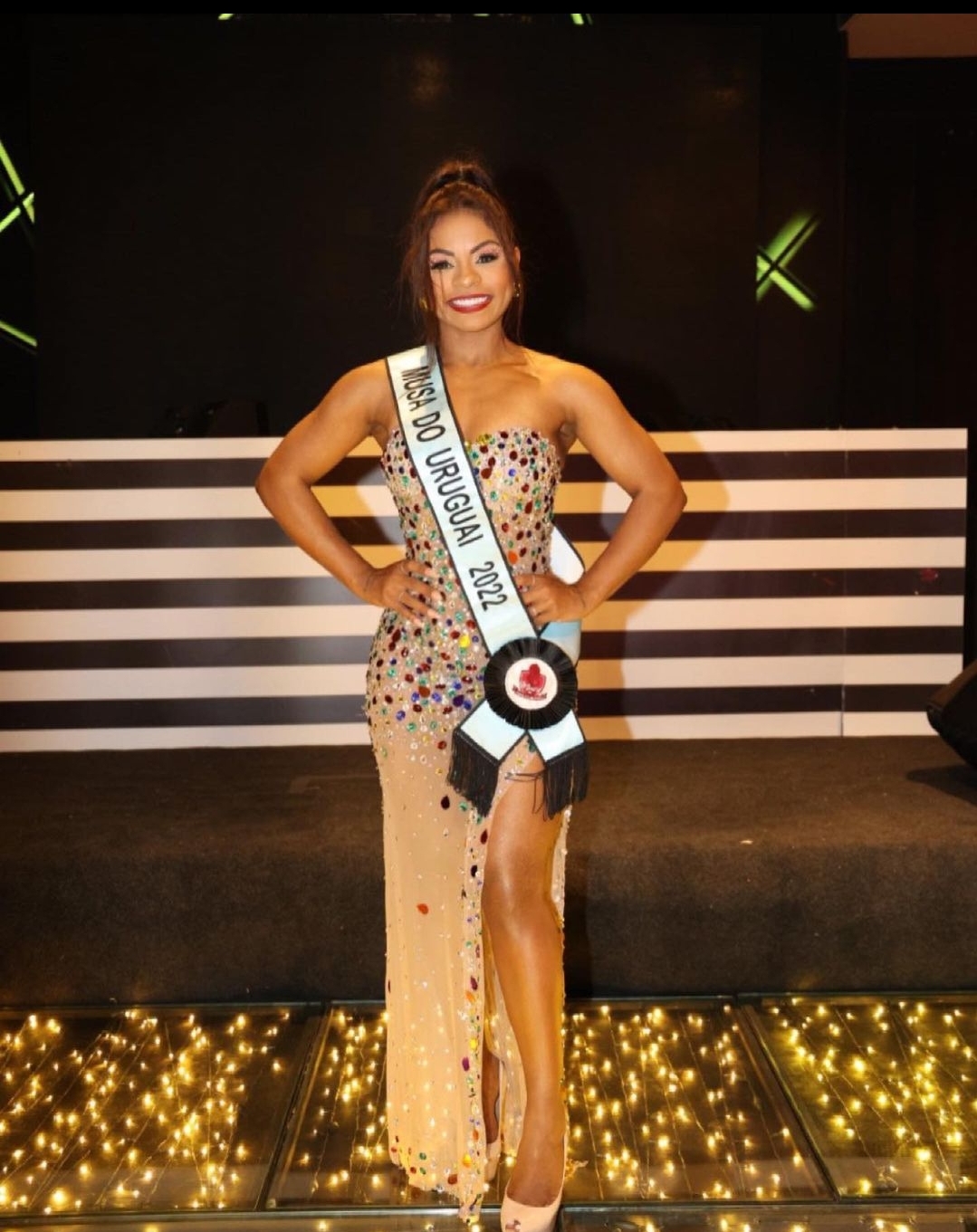 Camila Fernanda como Musa do Uruguai 2022